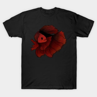 Red Betta T-Shirt